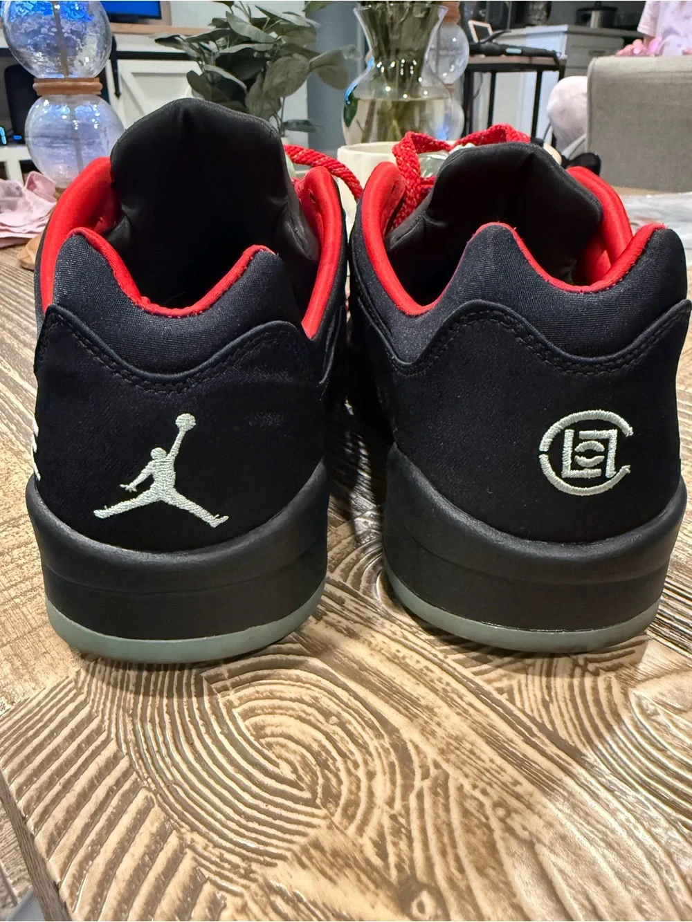 Jordan 5 retro low clot jade